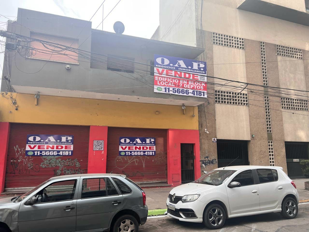 LOTE EN VENTA CON LOCAL + 2 DEPARTAMENTOS EN PLANTA ALTA - SAN MIGUEL MICROCENTR